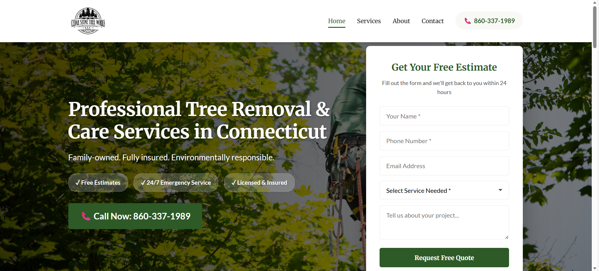 Cedar Stone Tree Works